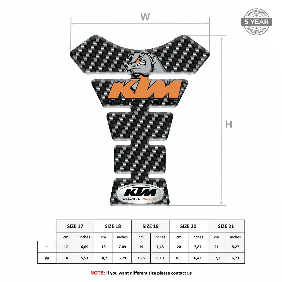 KTM Tank Knee Pad Refined Design