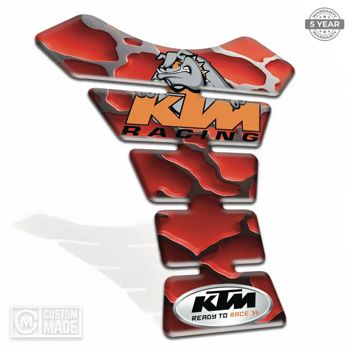 KTM Tank Pad Fuse Elite Finish