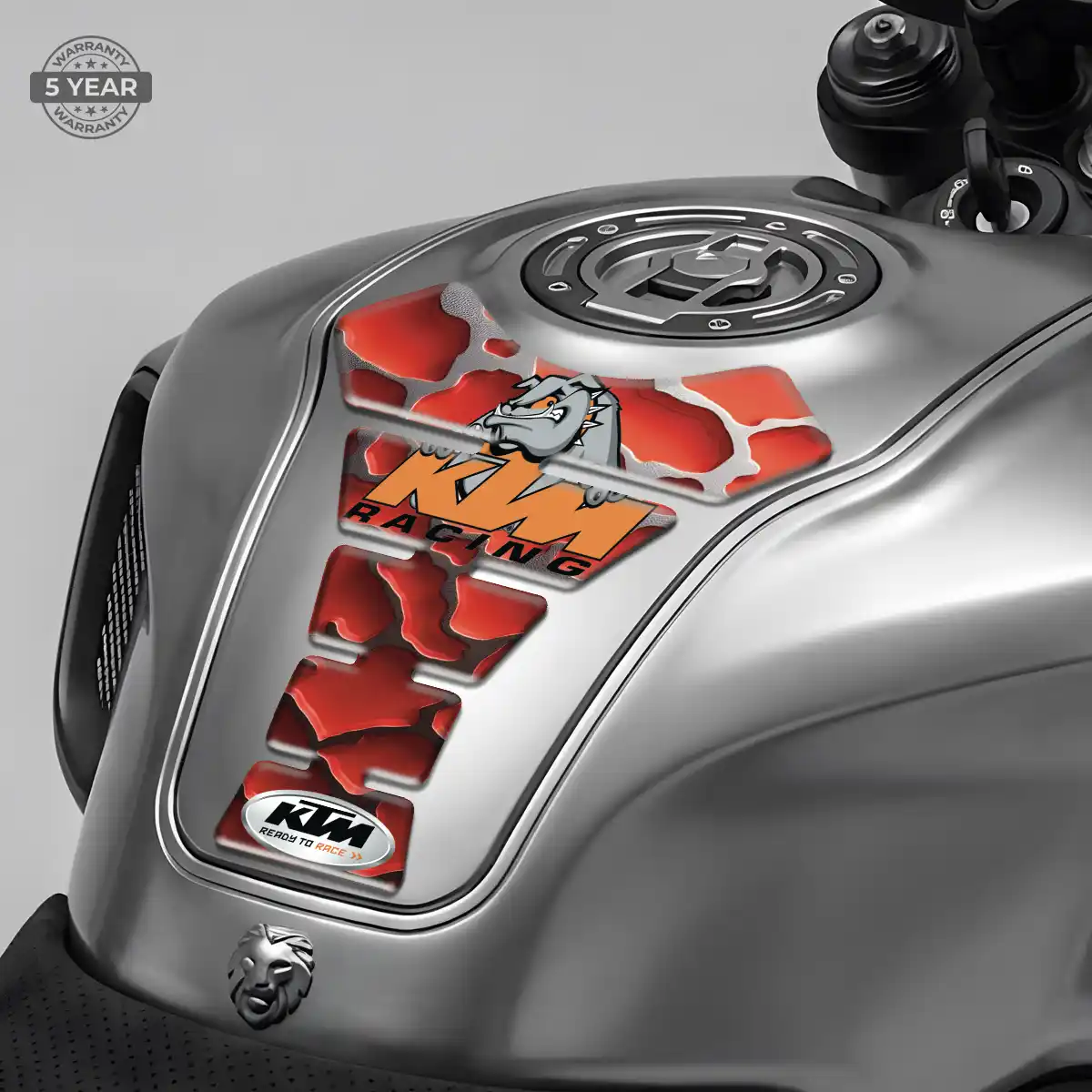 KTM Tank Pad Fuse Elite Finish