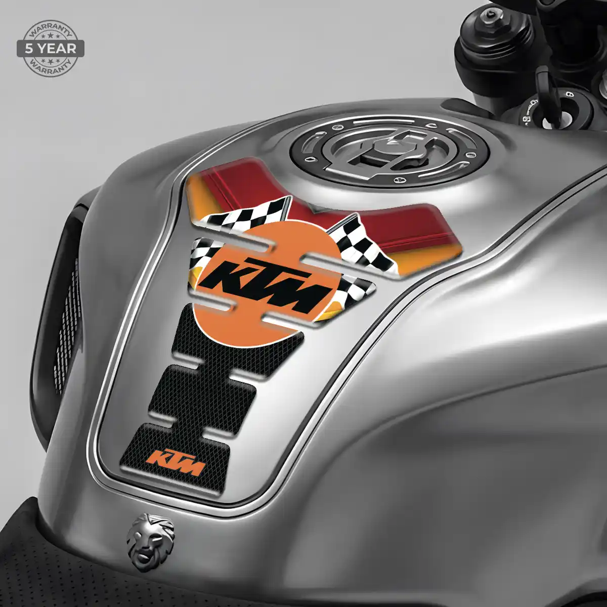 KTM Tank Pad Guard Elite Finish