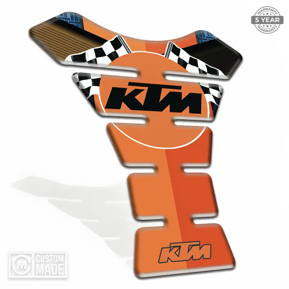 KTM Tank Pad Guard Motorbike Elite Finish