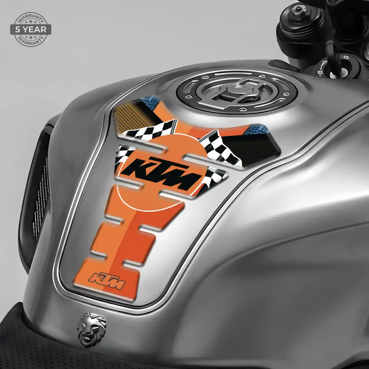 KTM Tank Pad Guard Motorbike Elite Finish