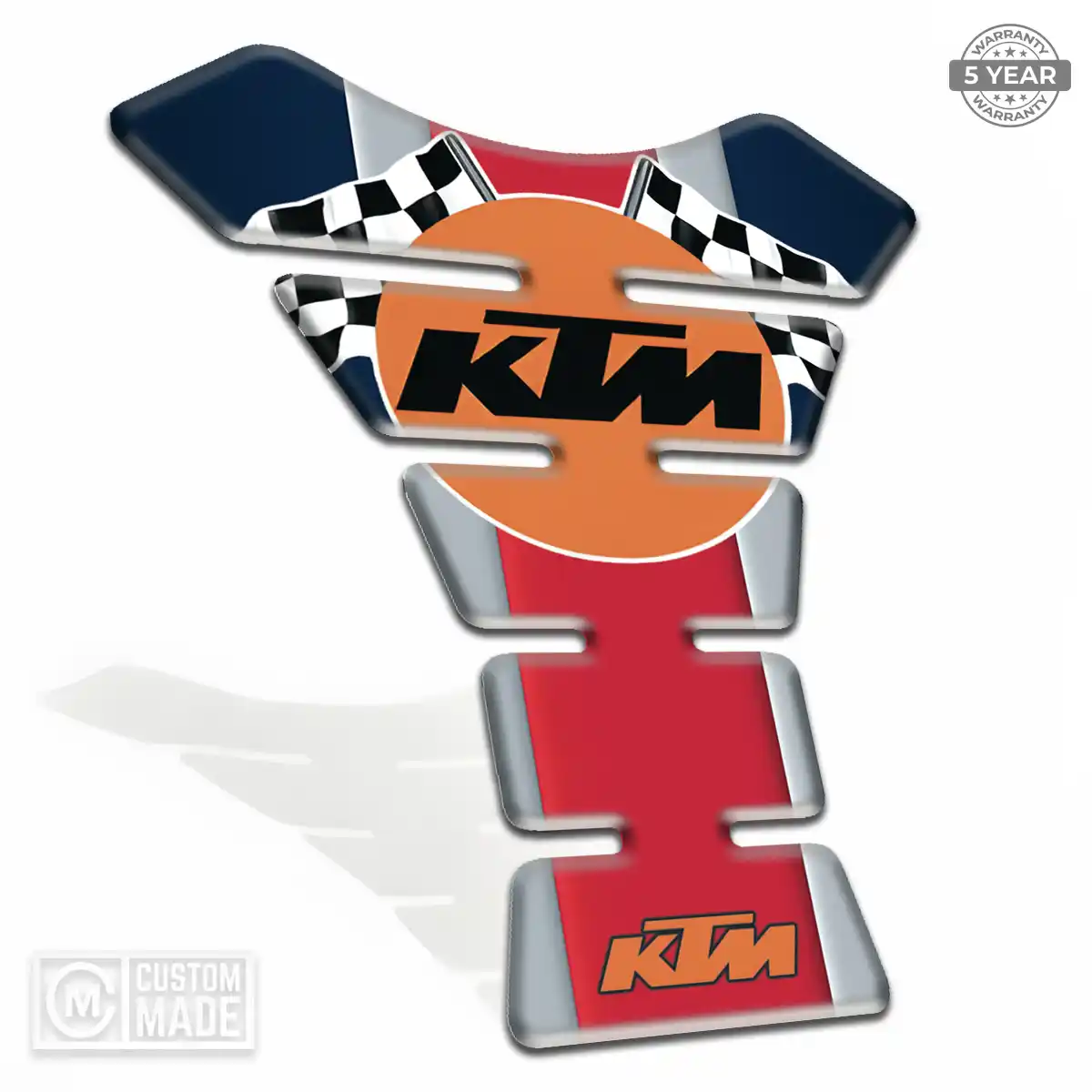 KTM Tank Pad Guard Motorcycle Elite Finish