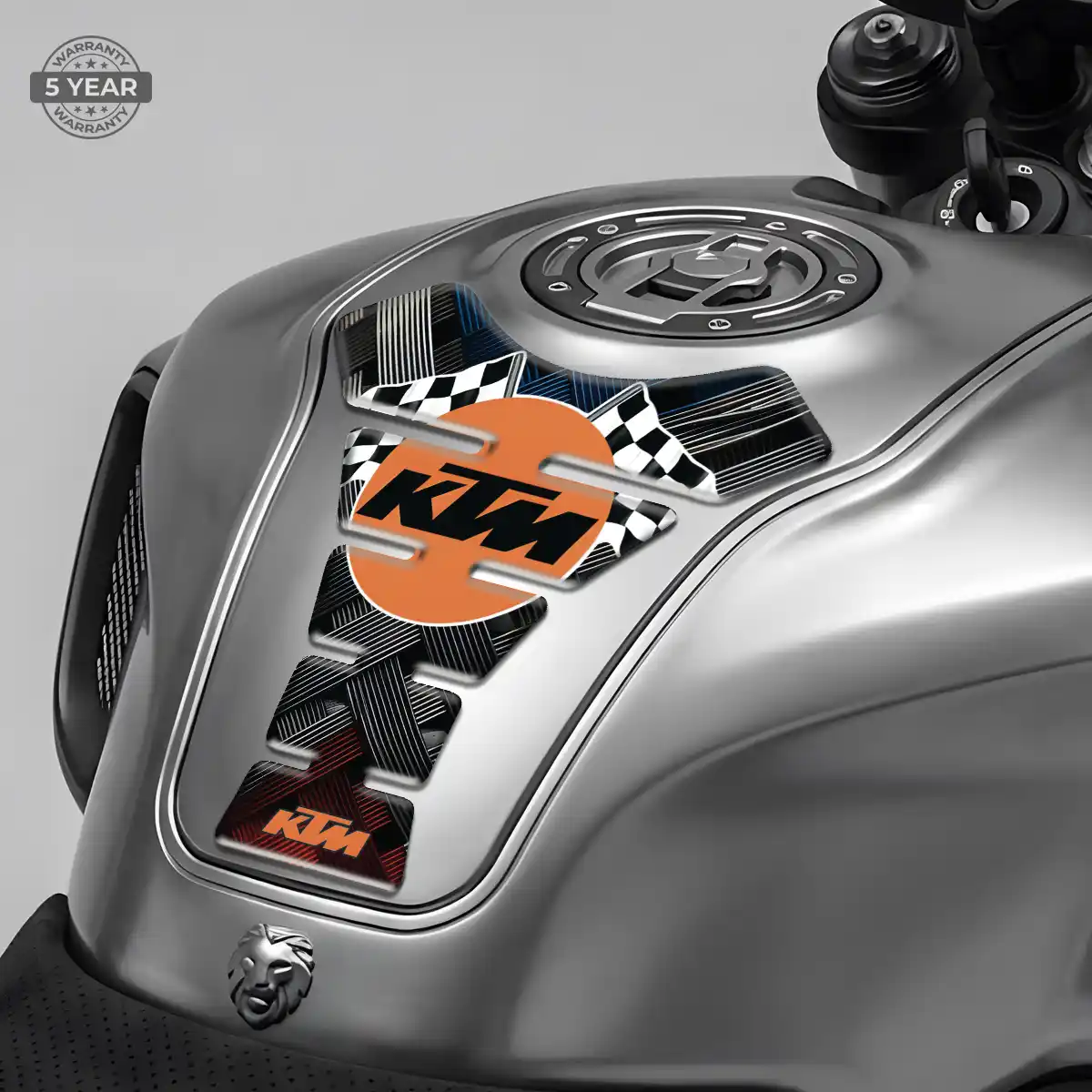 KTM Tank Pad Guard Refined Design