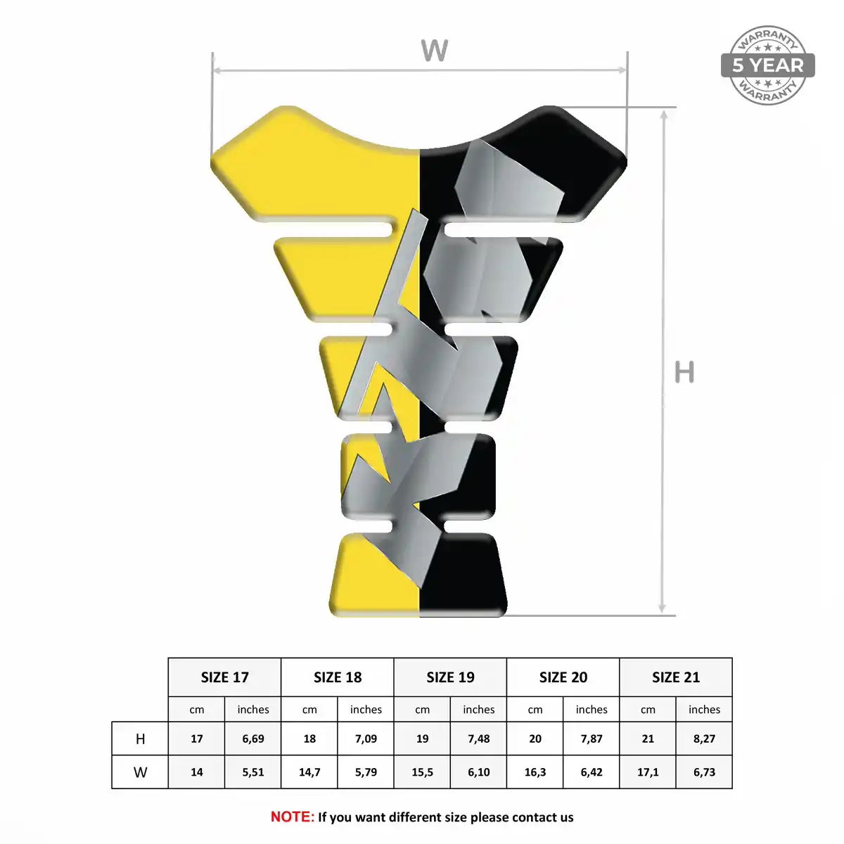 KTM Tank Pad Motorbike Signature Grade