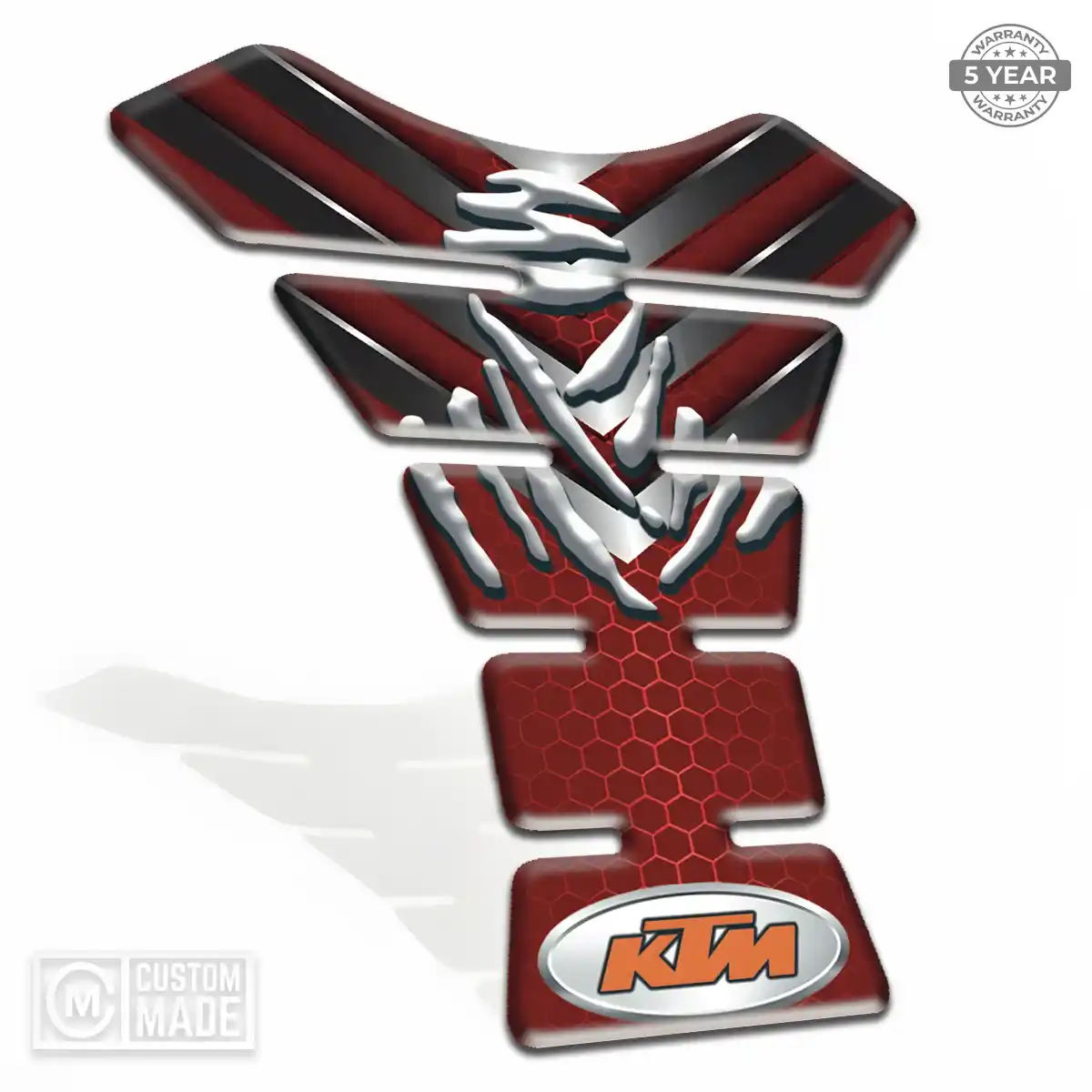 KTM Tank Pad Motorcycle Sleek Style