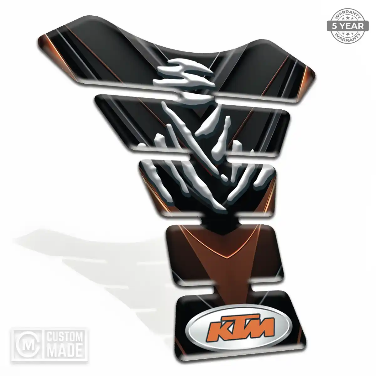KTM Tank Pad Protector Motorbike Elite Finish