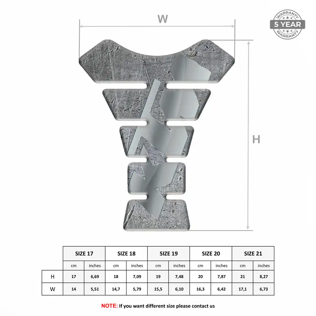 KTM Tank Pad Protector Motorcycle Signature Grade