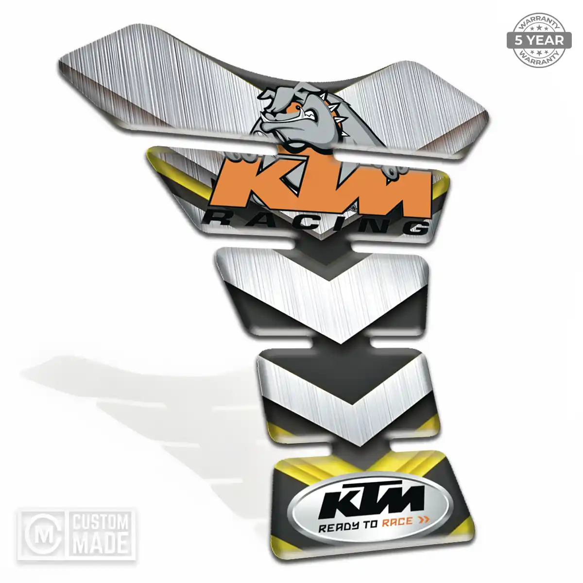 KTM Tank Pad Protector Motorcycle Sleek Style