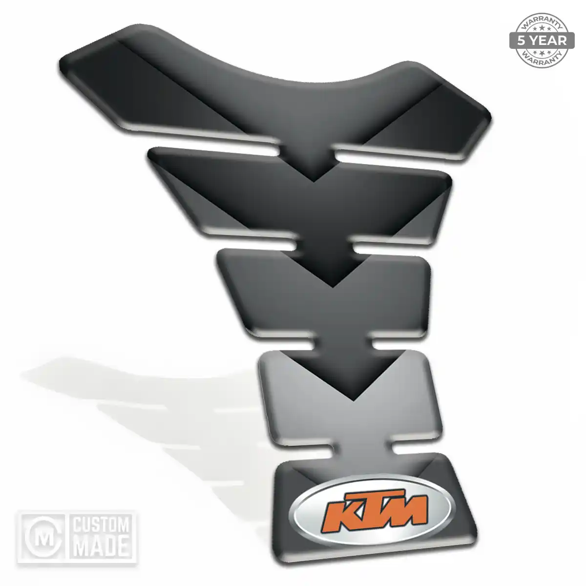 KTM Tank Pads Elite Finish