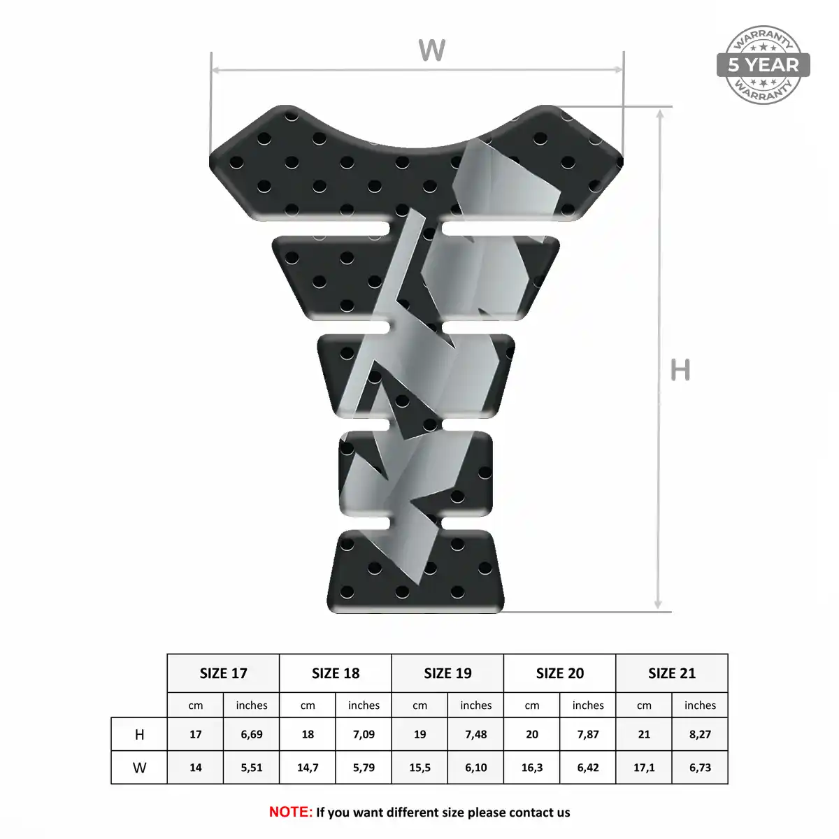 KTM Tank Pads Fuse Motorcycle Prime Quality