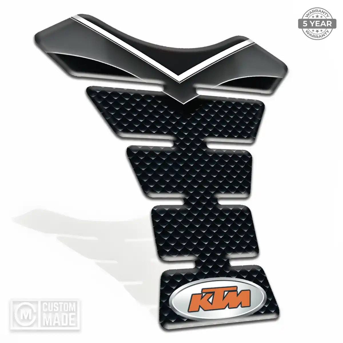 KTM Tank Pads Fuse Motorcycle Signature Grade