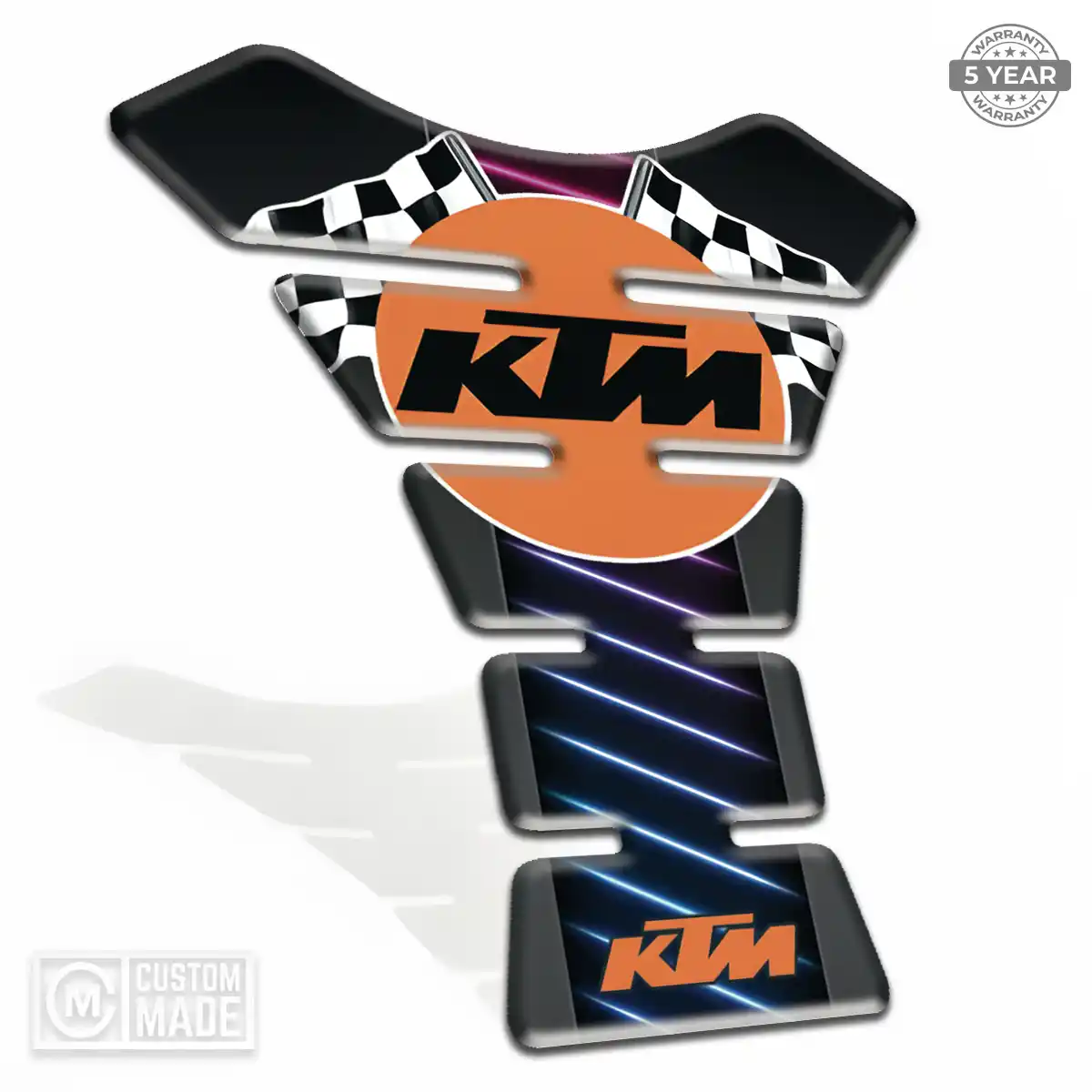 KTM Tank Pads Fuse Motorcycle Sleek Style
