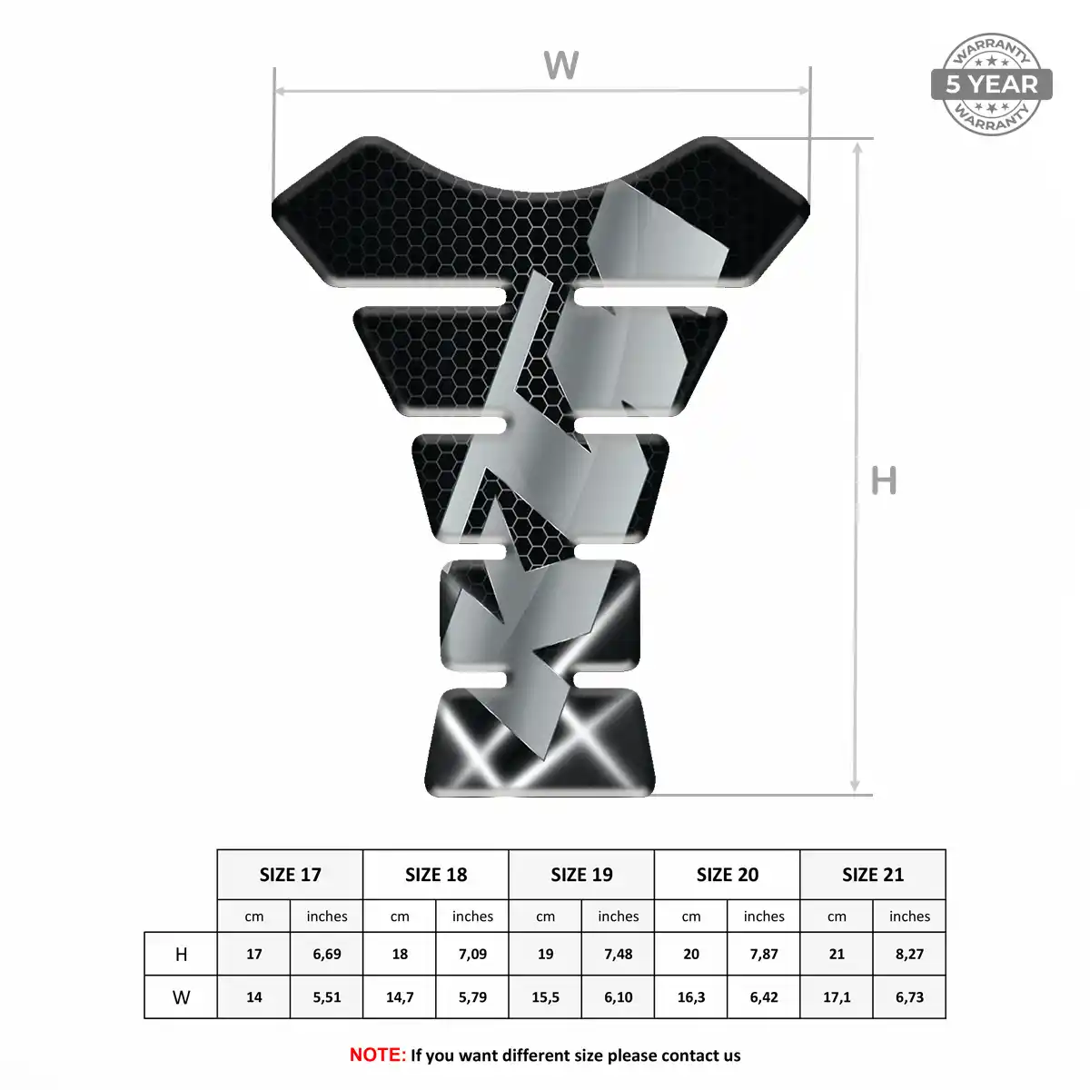 KTM Tank Pads Guards Motorbike Refined Design