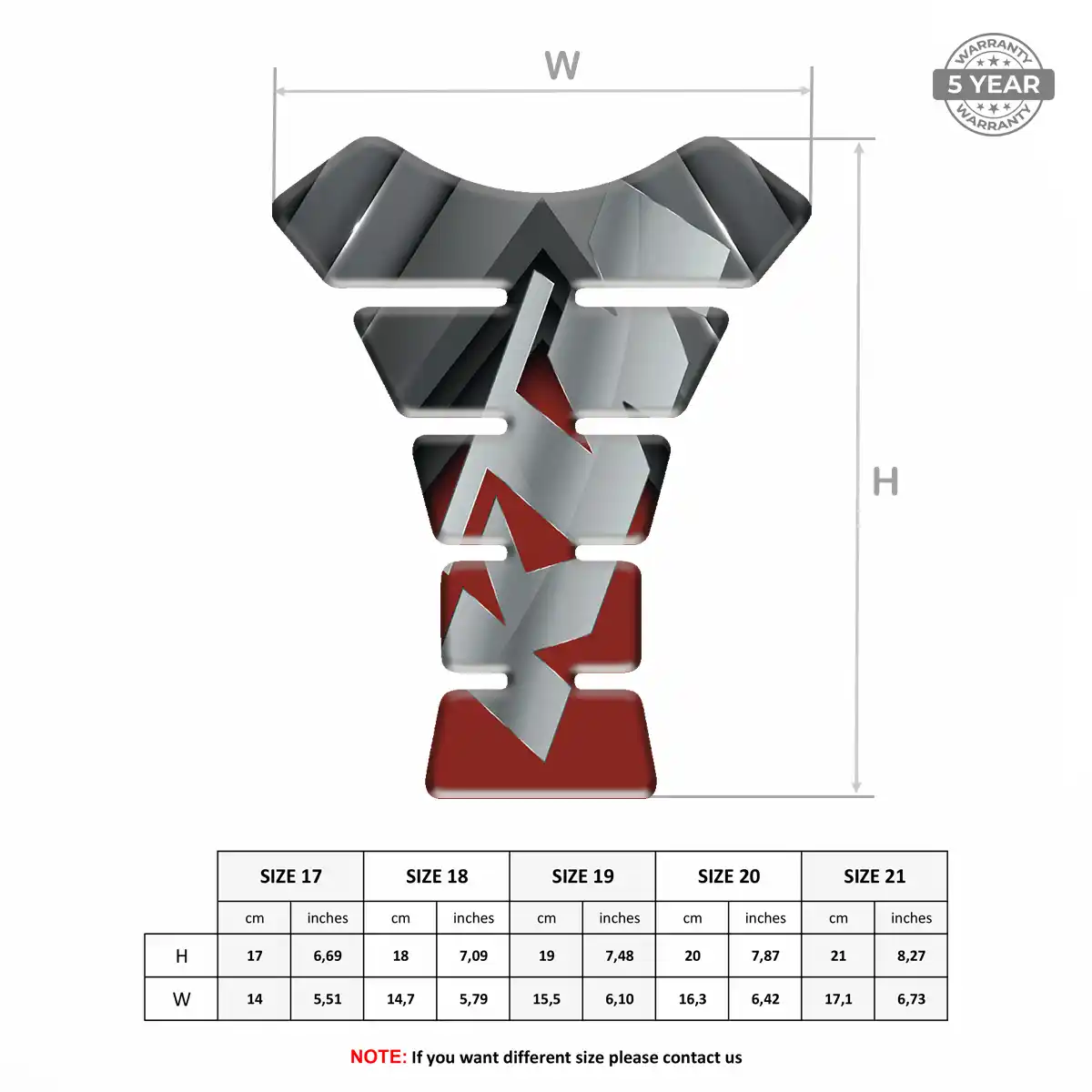 KTM Tank Pads Guards Motorbike Signature Grade