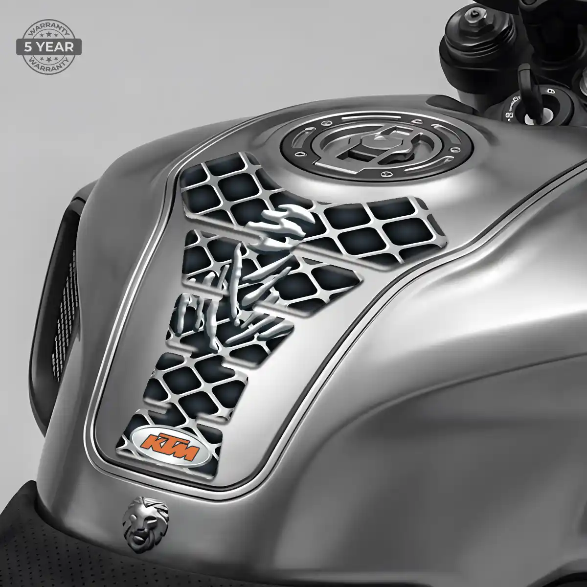 KTM Tank Pads Guards Motorcycle Sleek Style