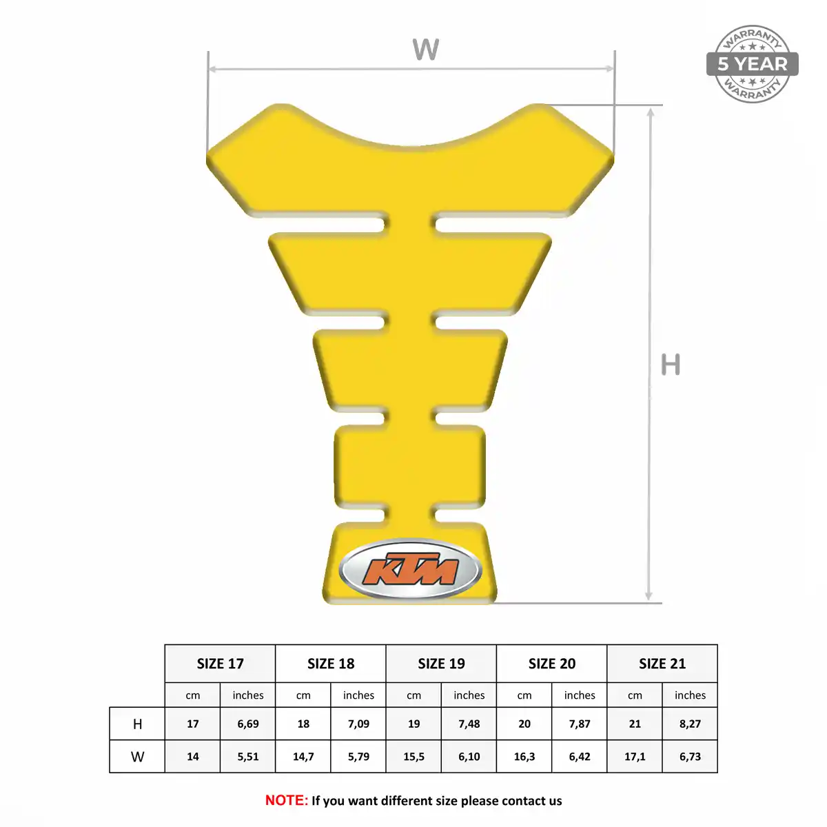 KTM Tank Pads Guards Prime Quality