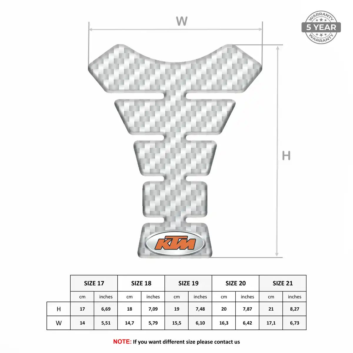 KTM Tank Pads Guards Refined Design