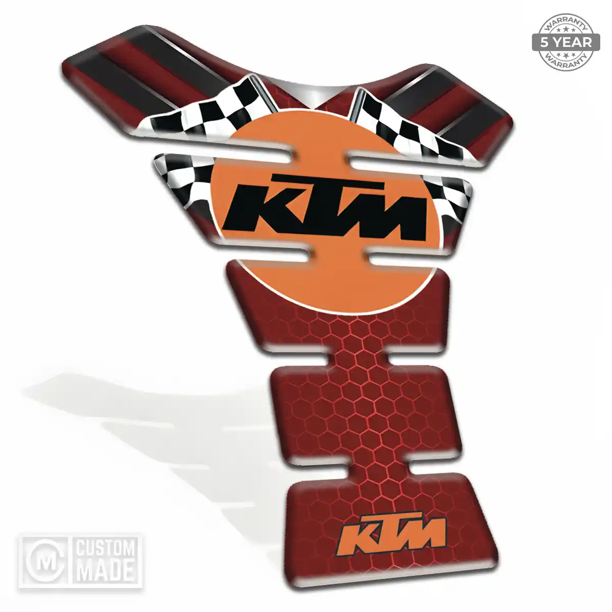 KTM Tank Pads Motorbike Elite Finish