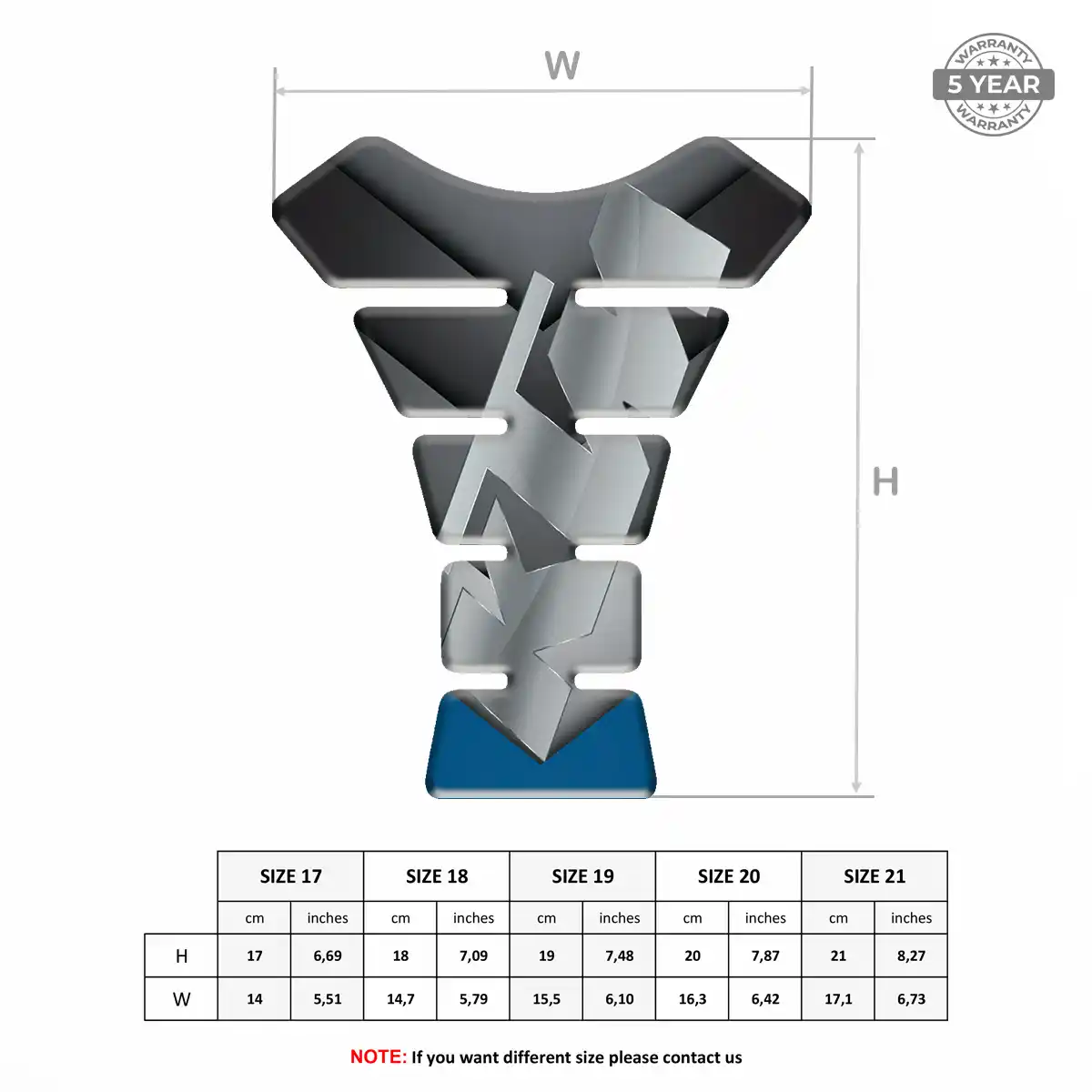 KTM Tank Pads Motorbike Refined Design