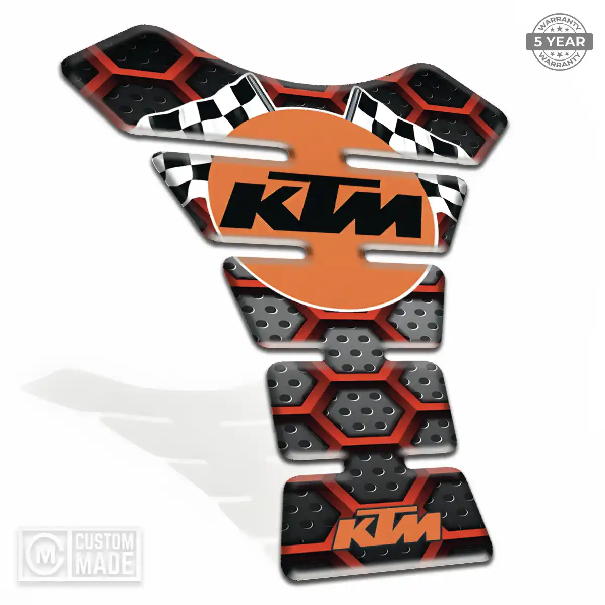 KTM Tank Pads Protector Elite Finish