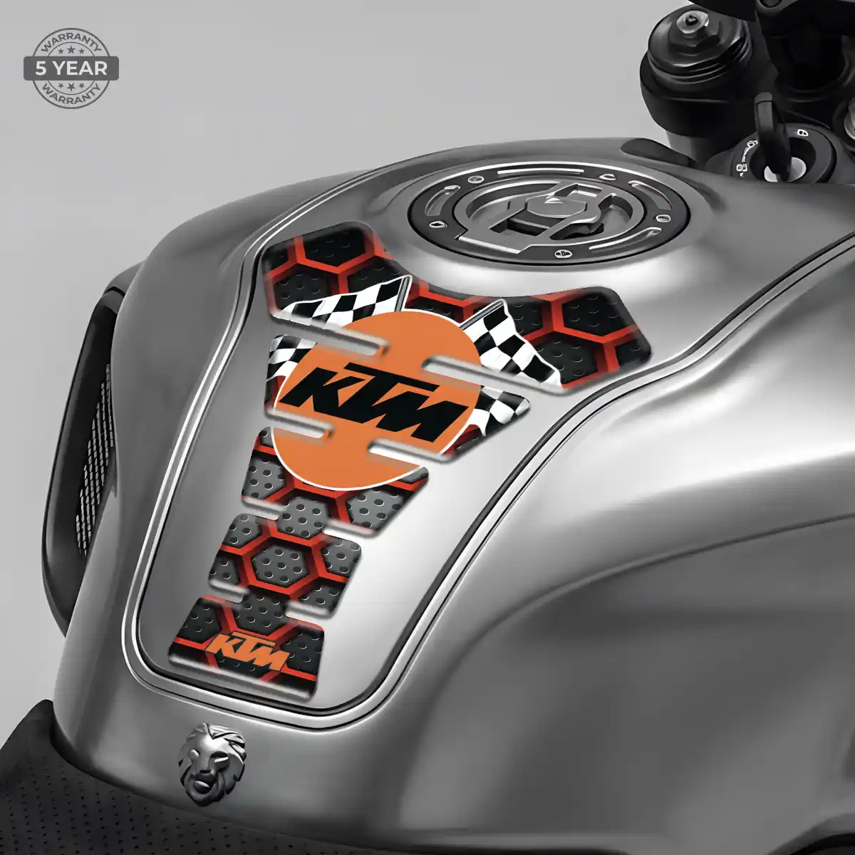 KTM Tank Pads Protector Elite Finish