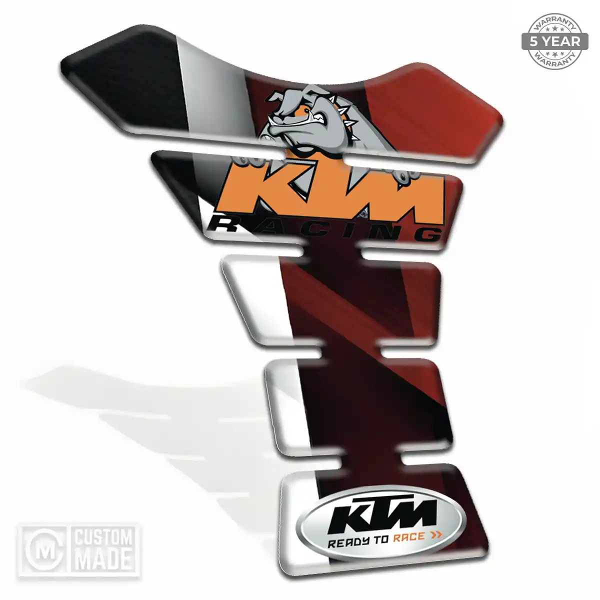 KTM Tank Pads Protector Motorbike Elite Finish