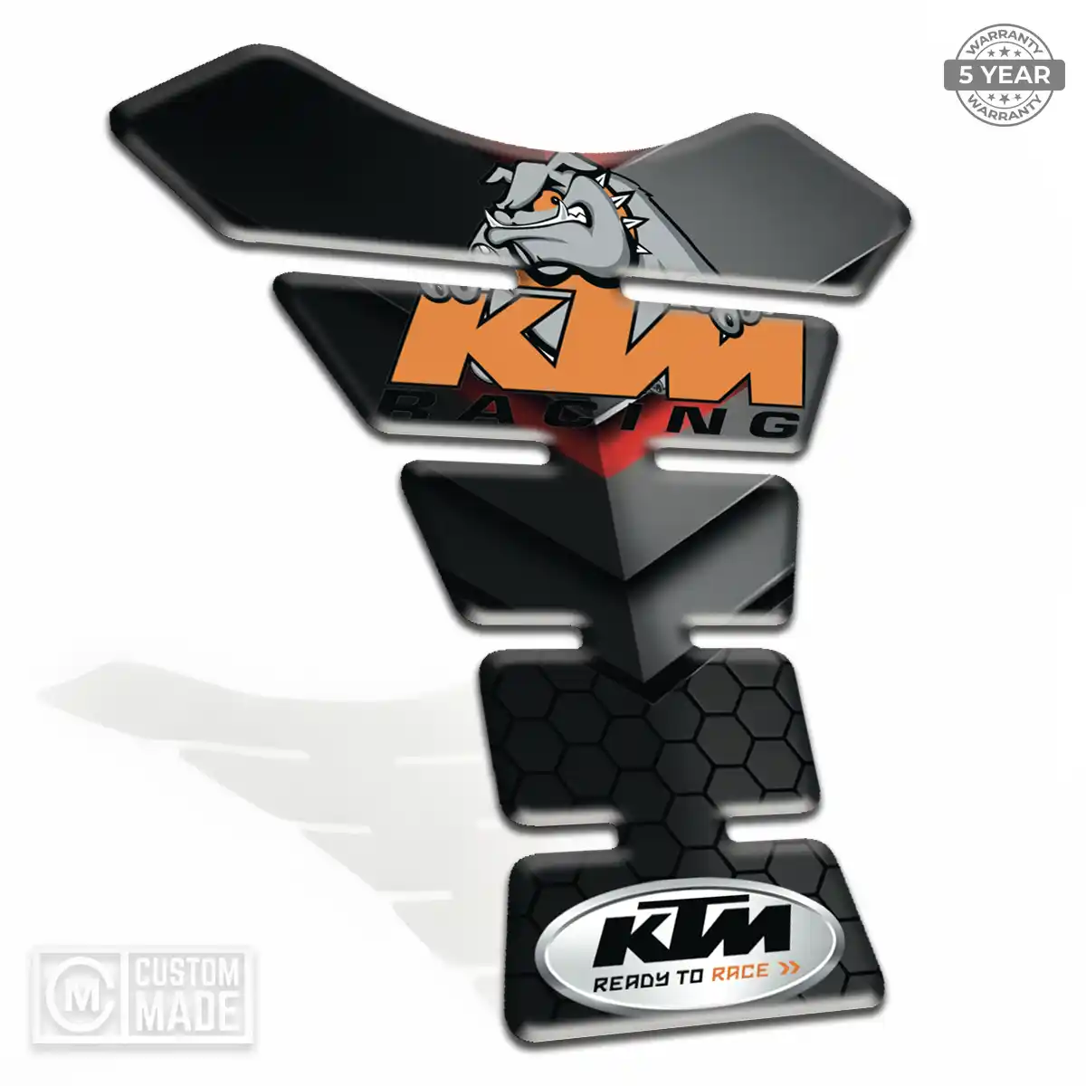 KTM Tank Pads Protector Motorbike Sleek Style
