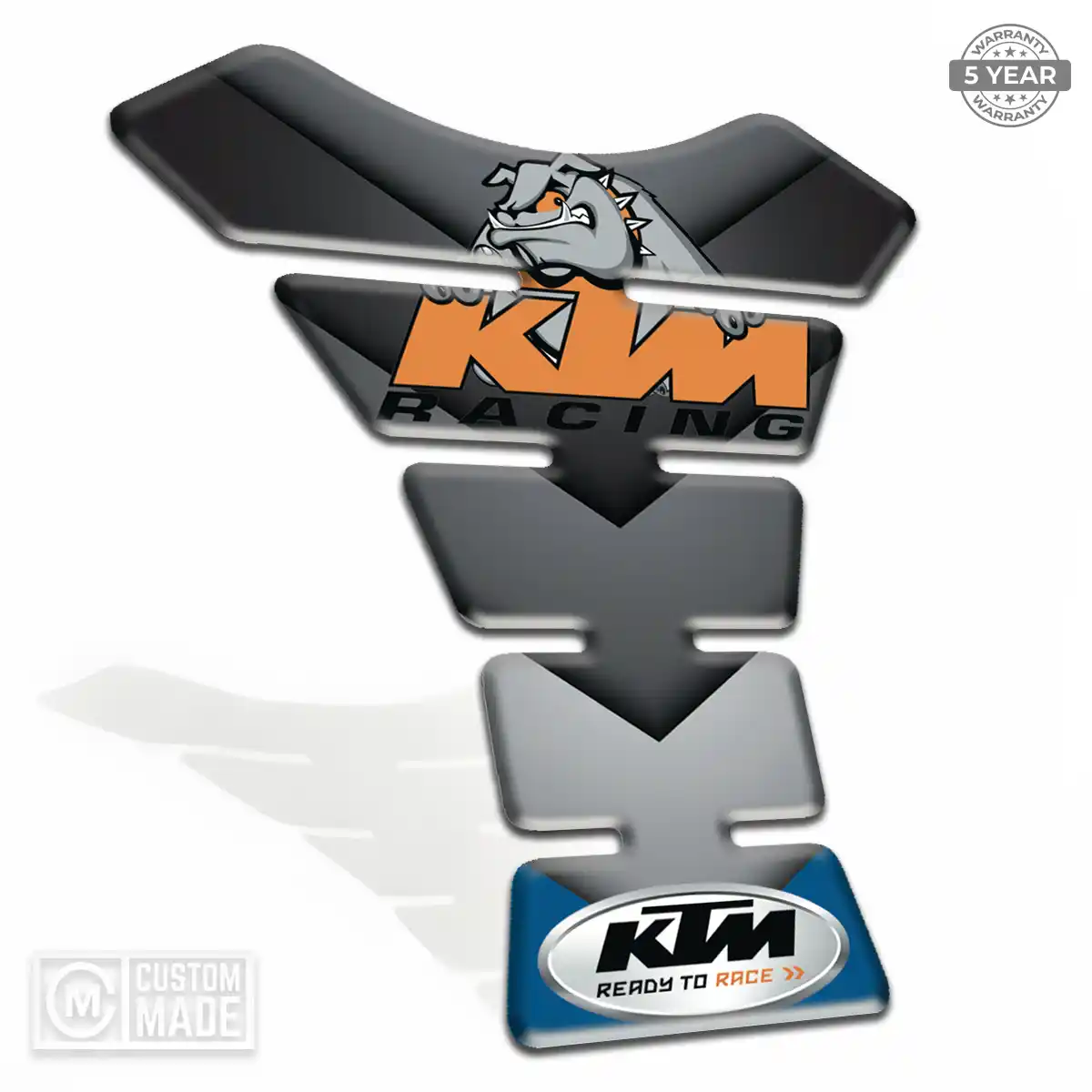 KTM Tank Pads Protector Motorcycle Sleek Style