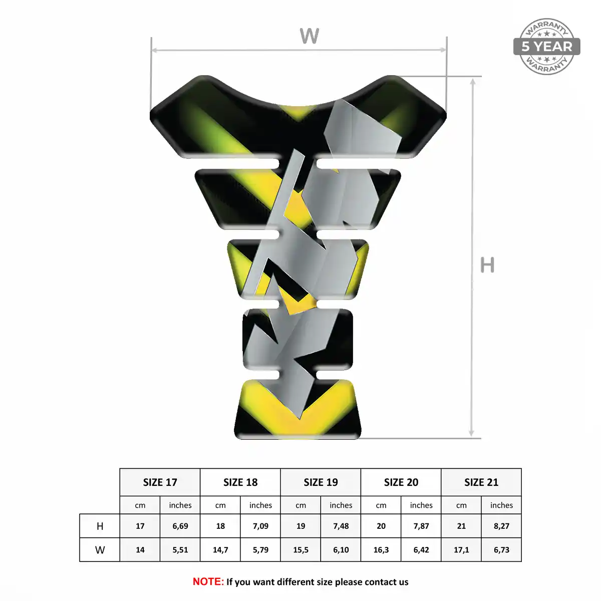 KTM Tank Pads Protector Refined Design