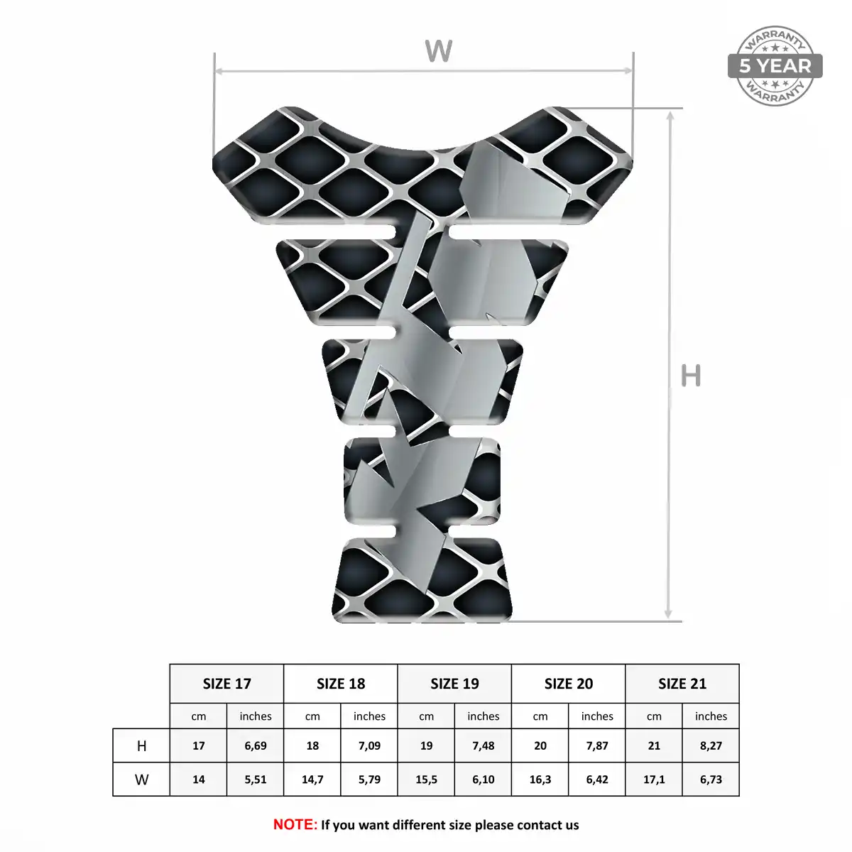 KTM Tank Pads Protector Signature Grade