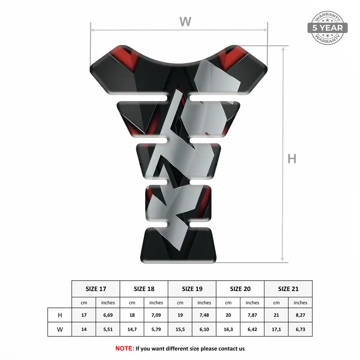 KTM Tank Protector Fuse Motorbike Refined Design