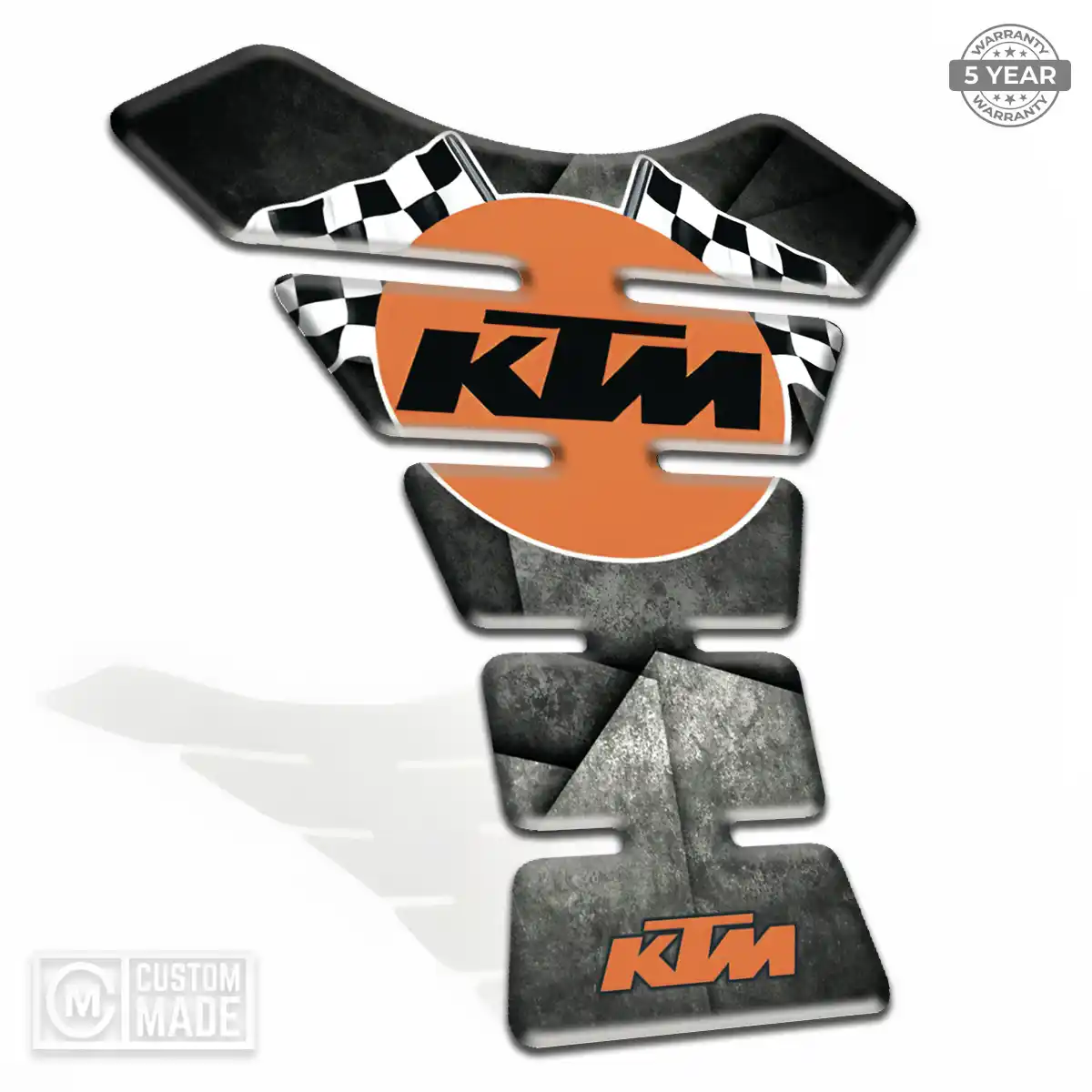 KTM Tank Protector Fuse Motorcycle Elite Finish