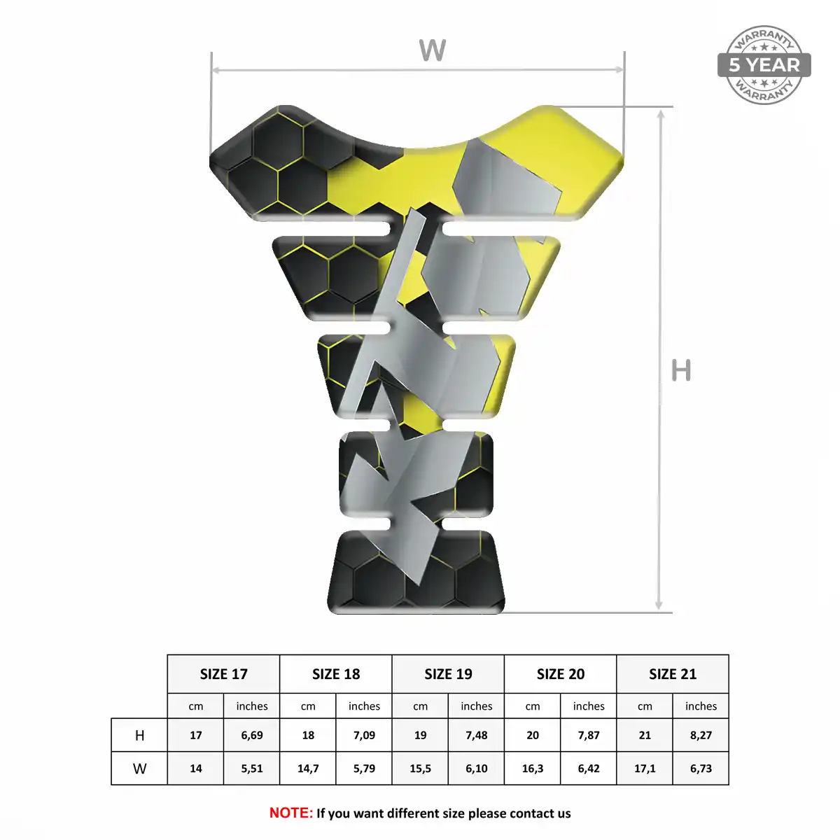 KTM Tank Protector Fuse Motorcycle Refined Design