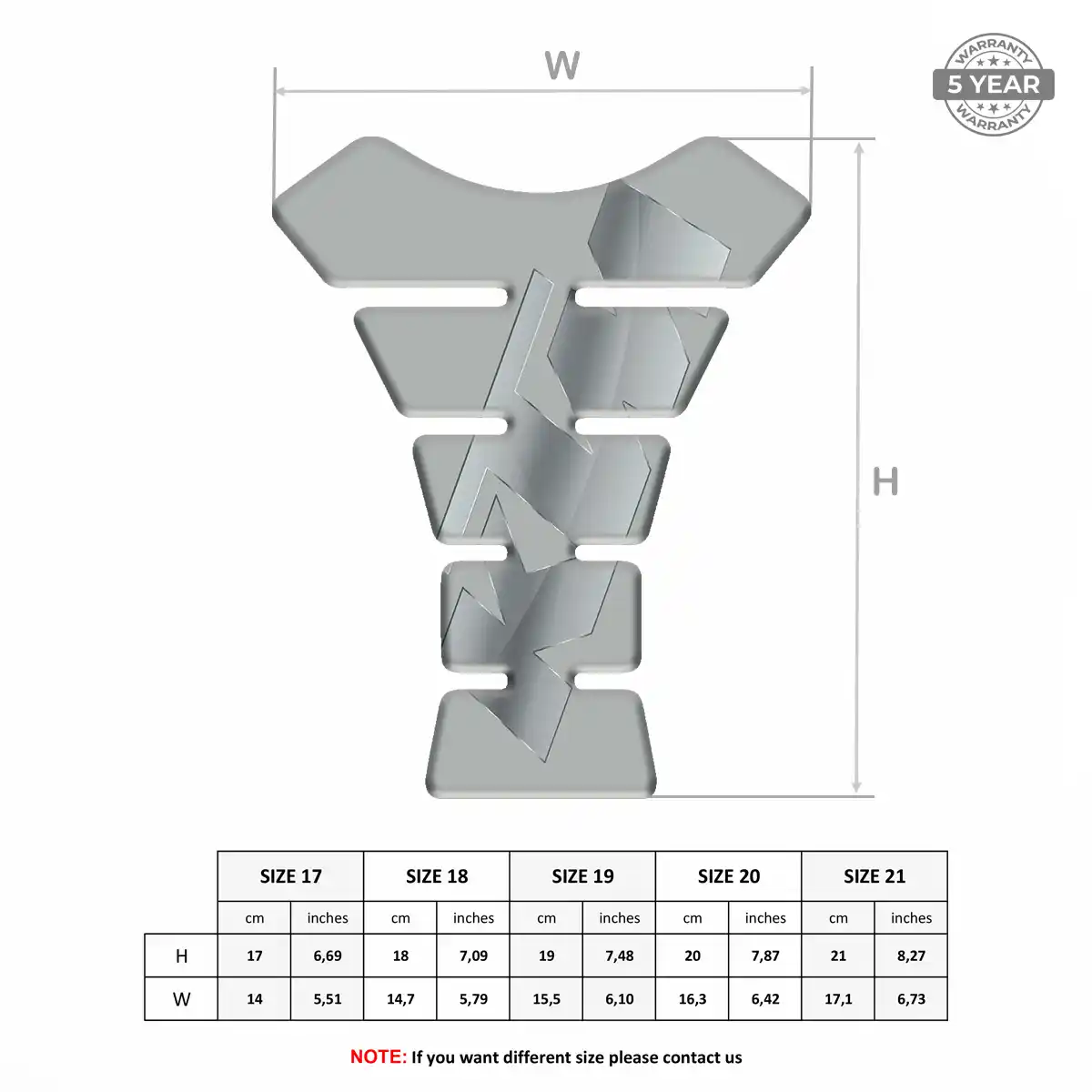 KTM Tank Protector Guard Elite Finish