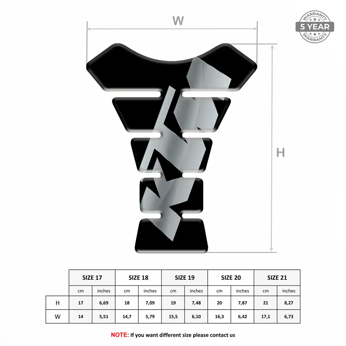 KTM Tank Protector Guard Motorbike Refined Design