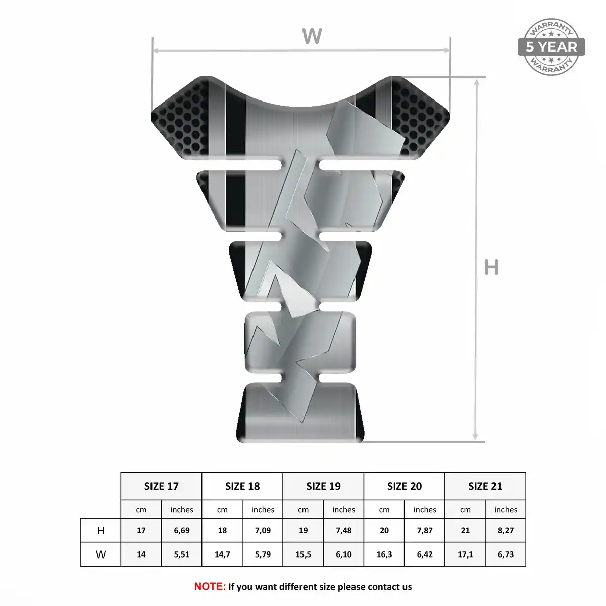 KTM Tank Protector Motorcycle Prestige Line