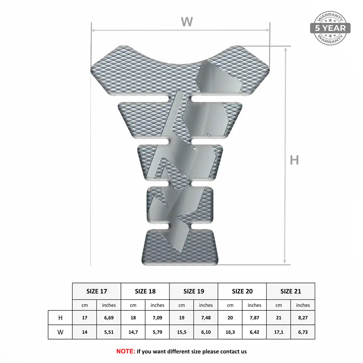 KTM Tank Protector Pad Signature Grade