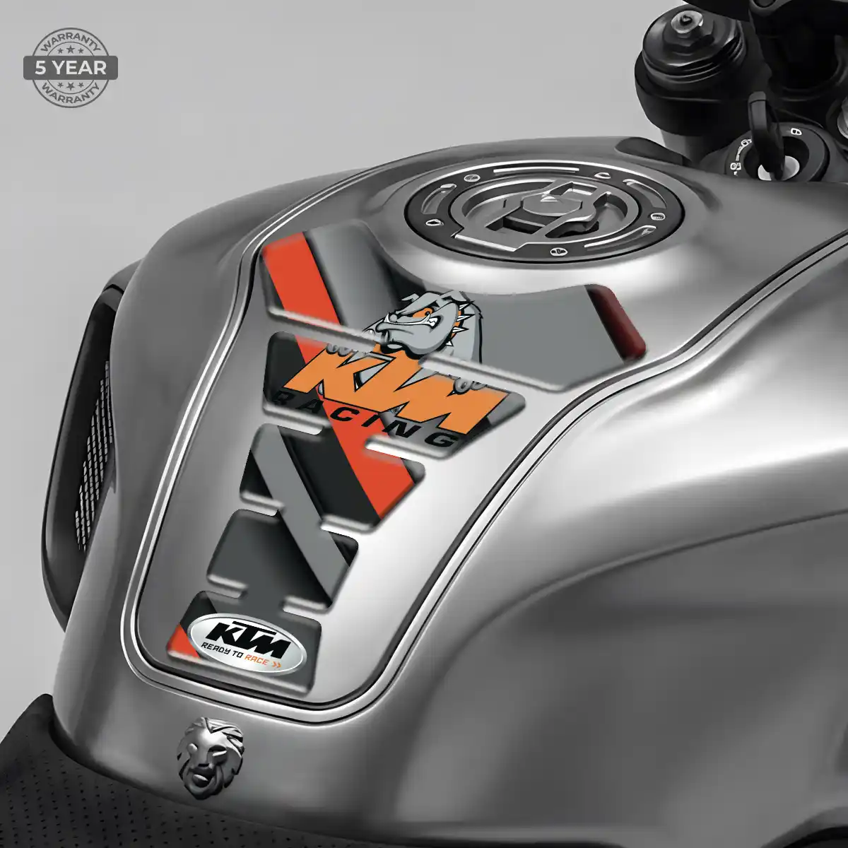 KTM Tank Protector Pads Elite Finish