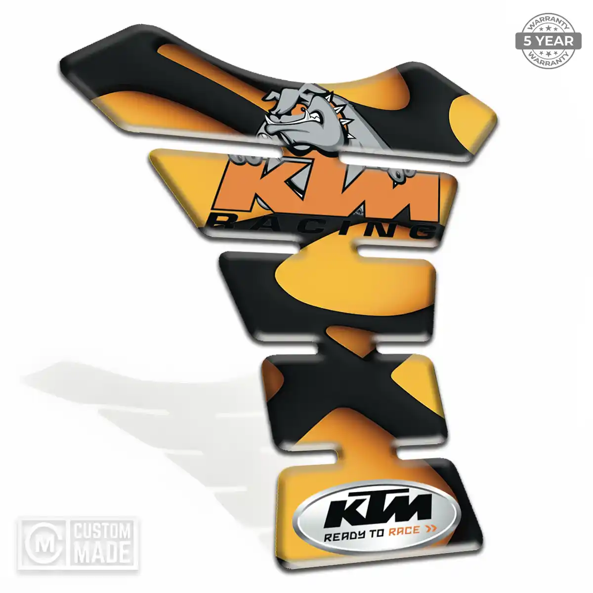 KTM Tank Protector Pads Motorbike Elite Finish