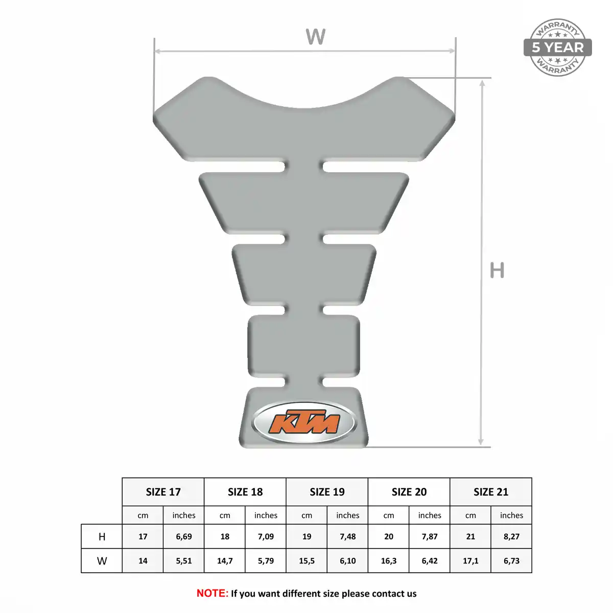 KTM Tank Protector Signature Grade