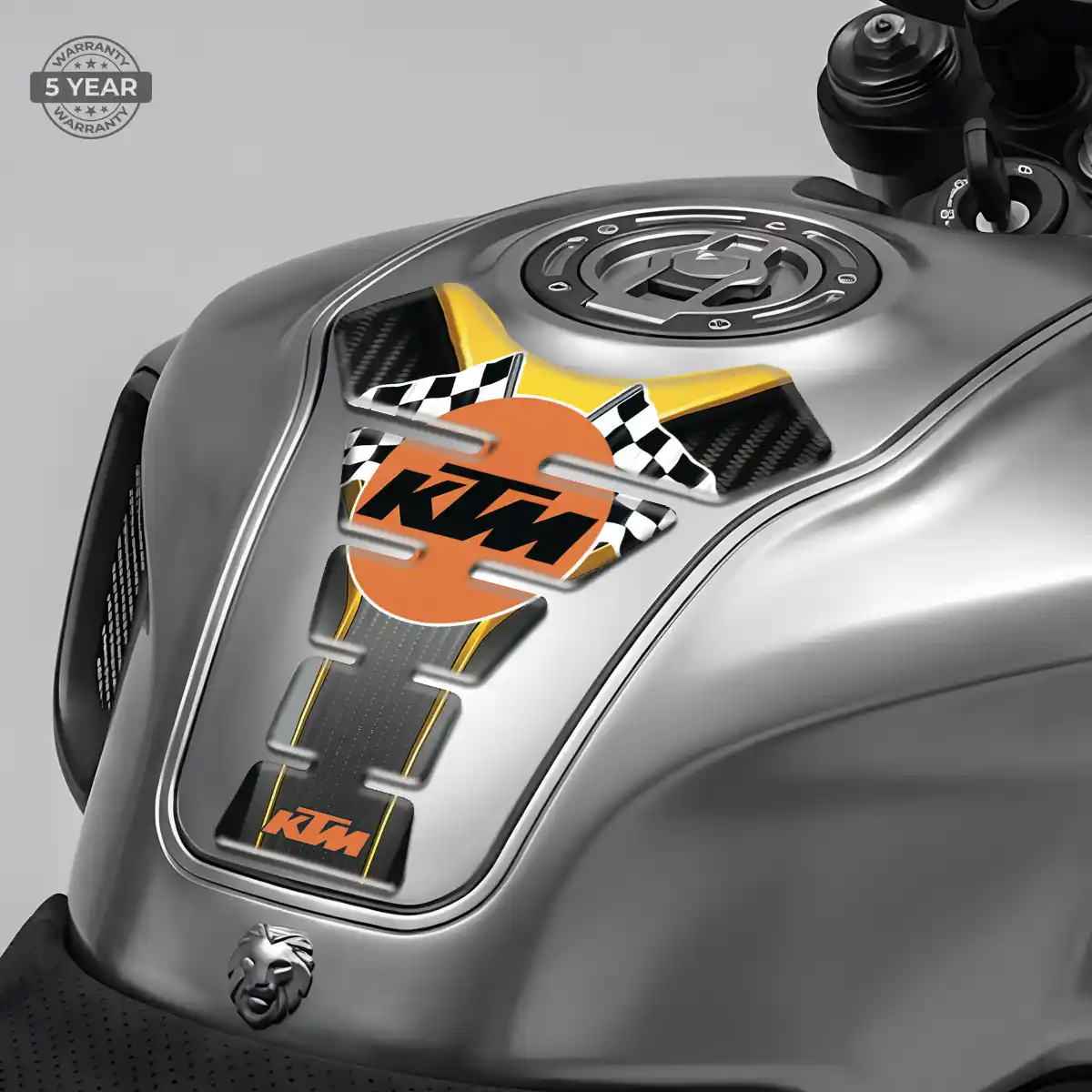KTM Tank Scratch Protector Elite Finish