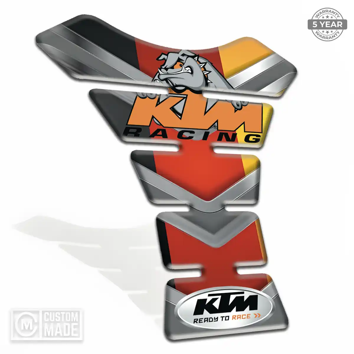 KTM Tank Sticker Elite Finish