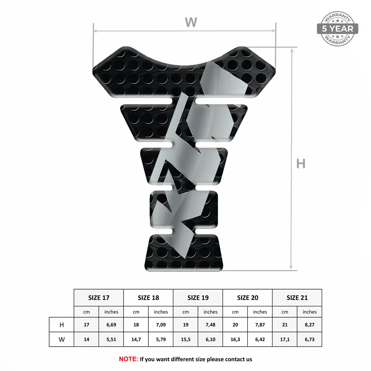 KTM Tank Sticker Signature Grade