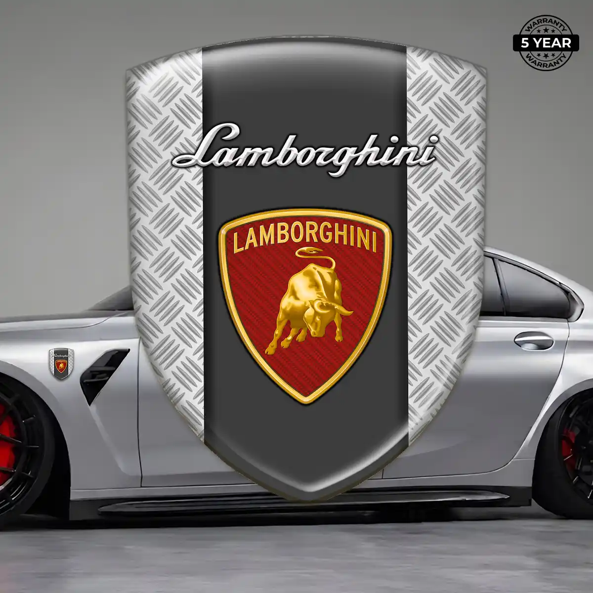 Lamborghini 3D Domed Sticker Elite Finish