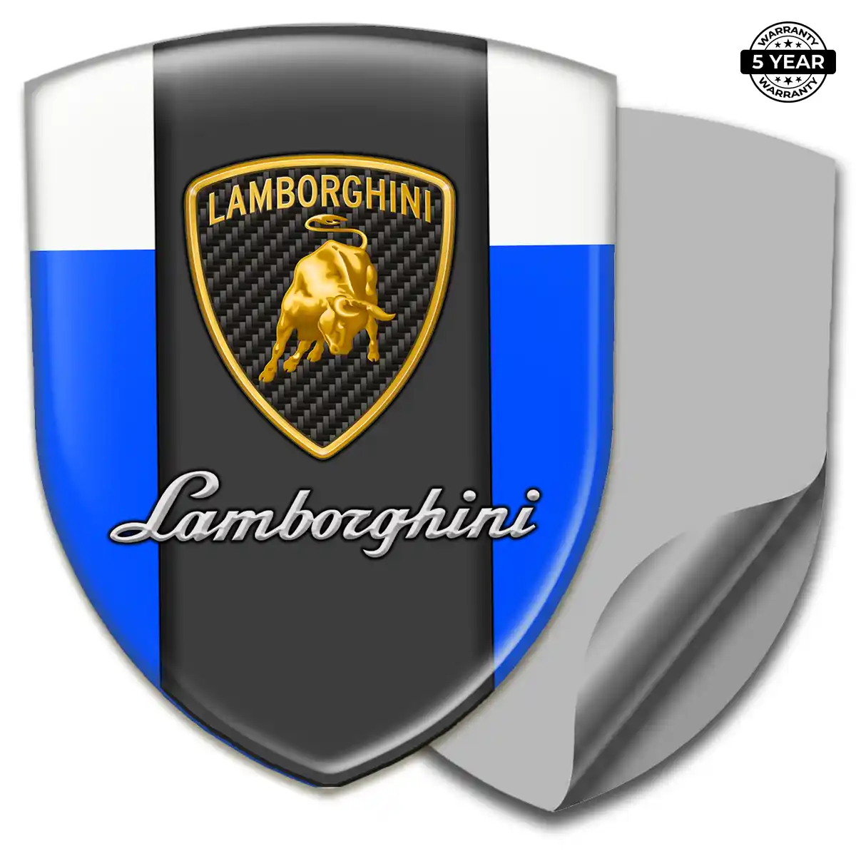 Lamborghini 3D Emblem Sticker Elite Finish