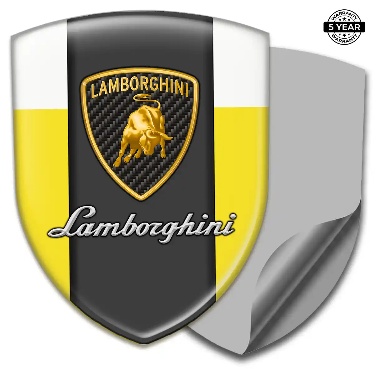 Lamborghini 3D Gel Sticker Elite Finish