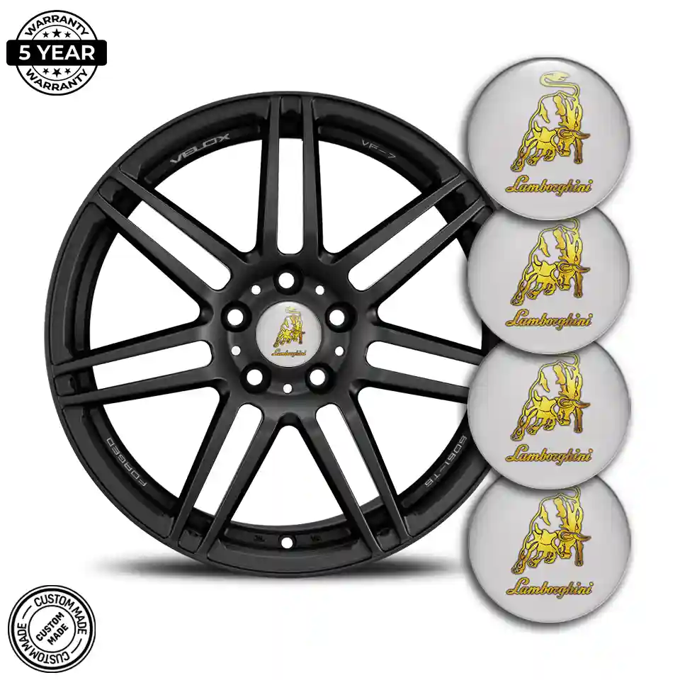 Lamborghini Badge Emblems Center Cap High Quality