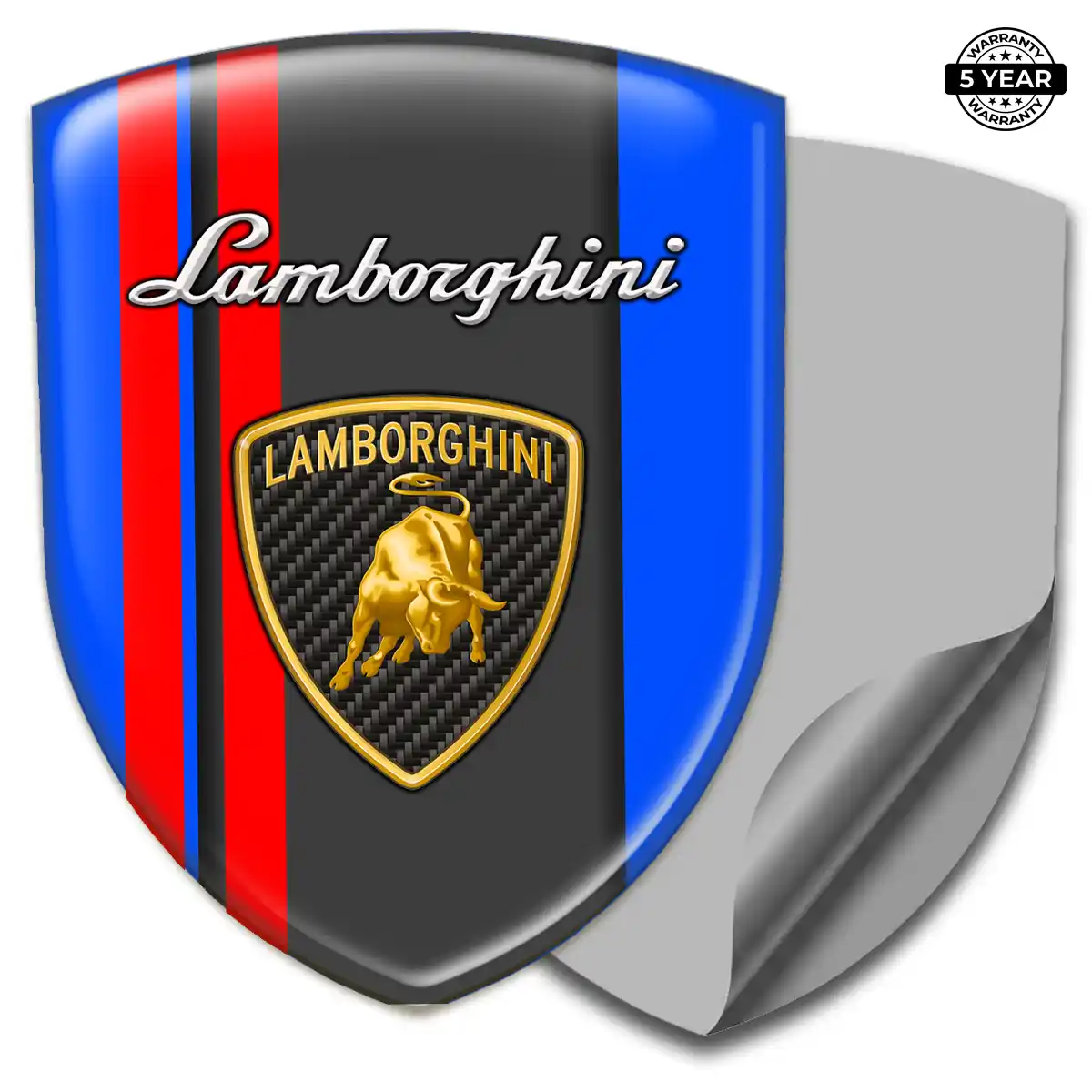 Lamborghini Car Emblem Decal Elite Finish