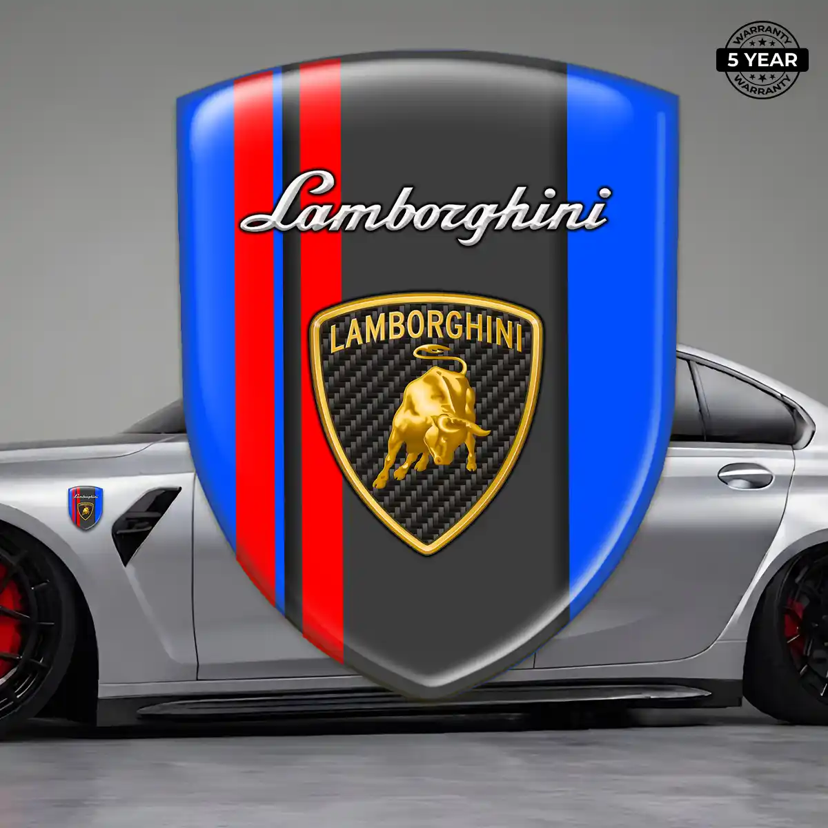 Lamborghini Car Emblem Decal Elite Finish